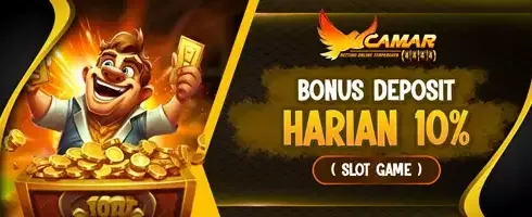 Bonus Deposit Harian 100% promotion banner